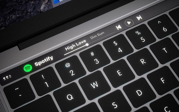 Thanh cảm ứng OLED trên MacBook Pro sẽ có tên Magic Toolbar
