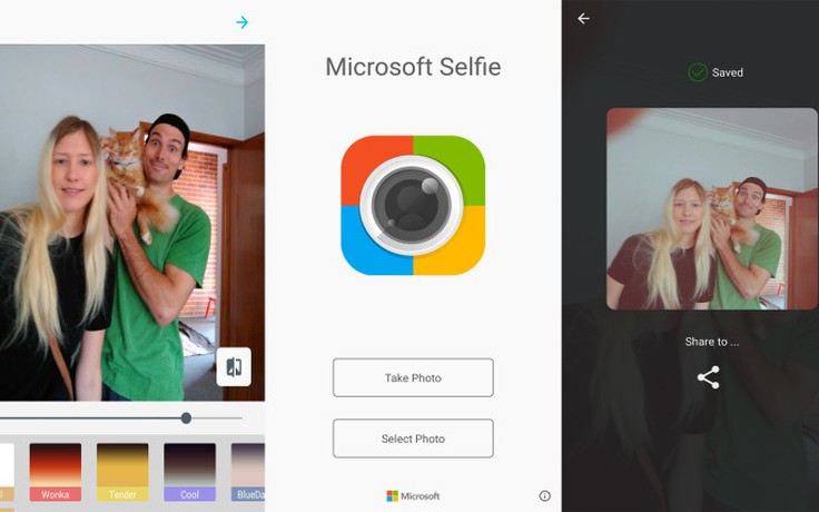 Microsoft tung ra ứng dụng chụp ảnh tự sướng cho Android