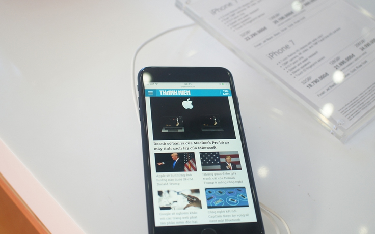 Bộ đôi iPhone 7 chính thức mở bán tại thị trường Việt Nam
