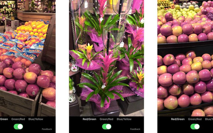 Ứng dụng hỗ trợ phân biệt màu sắc cho người dùng iPhone