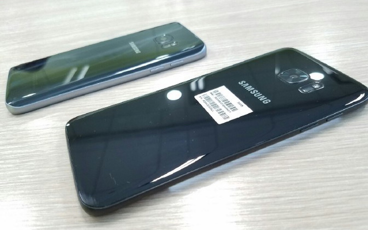 Lộ hình ảnh phiên bản Galaxy S7 màu đen bóng