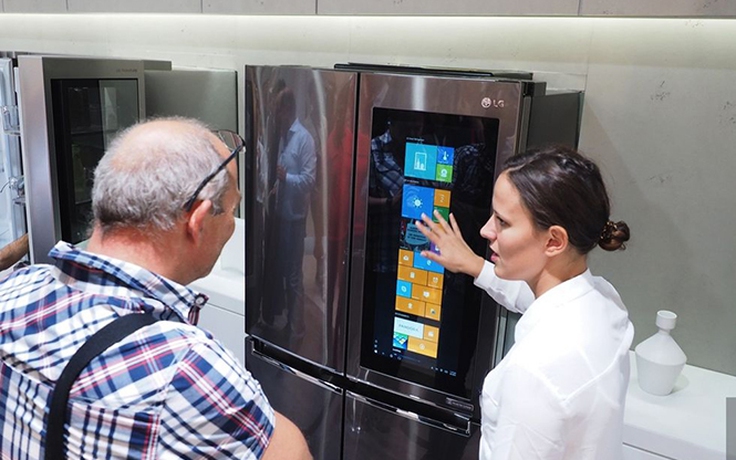 Tủ lạnh thông minh LG hỗ trợ điều khiển giọng nói Amazon Alexa