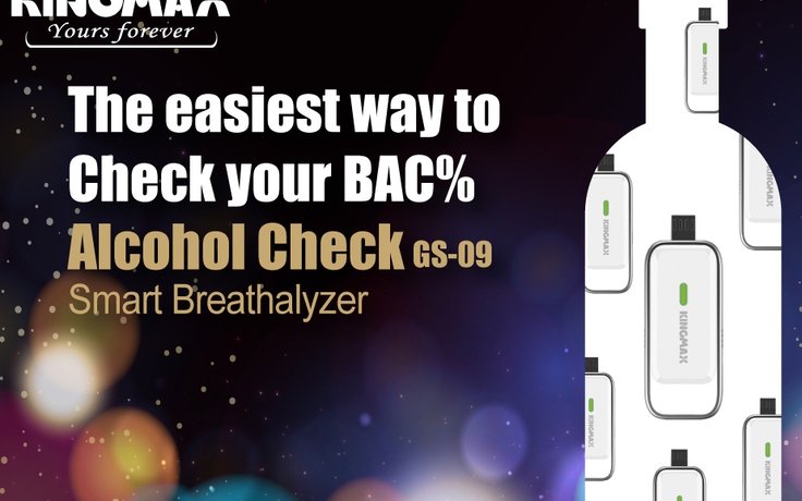 Kingmax giới thiệu thiết bị kiểm tra độ cồn siêu nhỏ