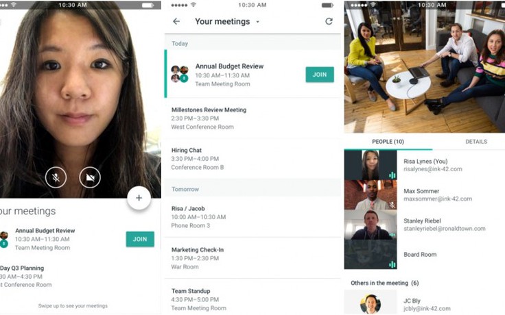 Google giới thiệu công cụ họp trực tuyến