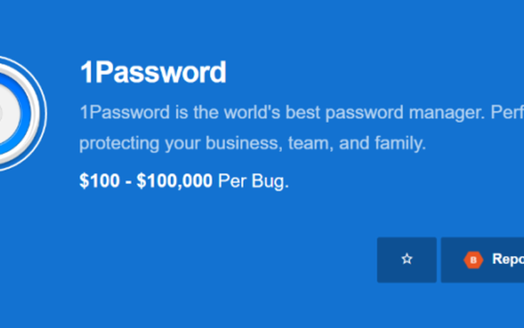 AgileBits treo thưởng 100.000 USD nếu xâm nhập thành công 1Password