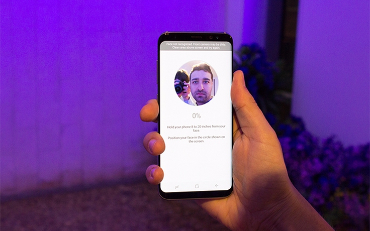 Tính năng nhận diện khuôn mặt trên Galaxy S8 có thể bị đánh lừa