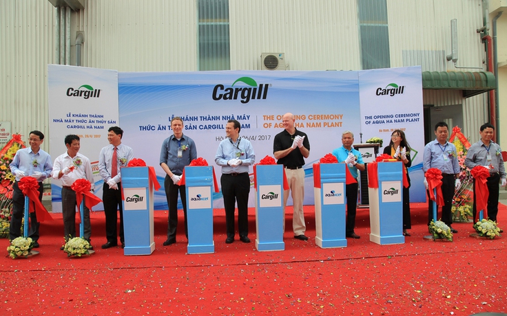 Cargill Việt Nam khánh thành dây chuyền sản xuất cám thủy sản mới