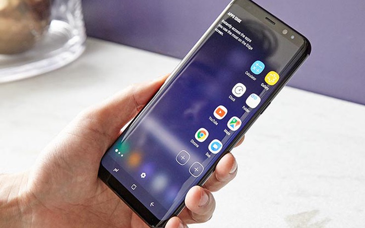 Một số thủ thuật khai thác 'màn hình vô cực' trên Galaxy S8