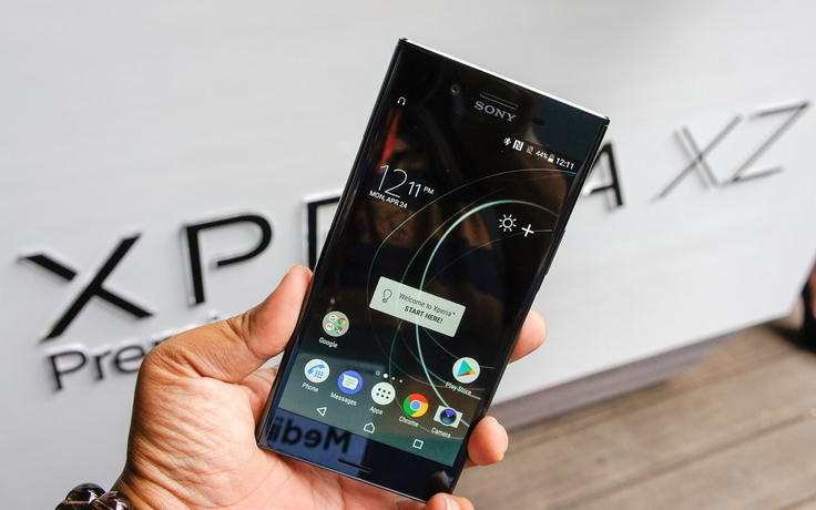 Xperia XZ Premium màn hình 4K trình làng tại Việt Nam