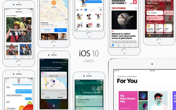 Apple tung bản vá lỗi bảo mật iOS 10.3.3