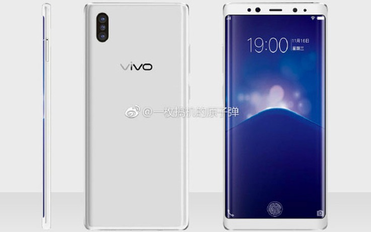 Lộ hình ảnh smartphone đầu tiên có cảm biến vân tay nhúng trong màn hình