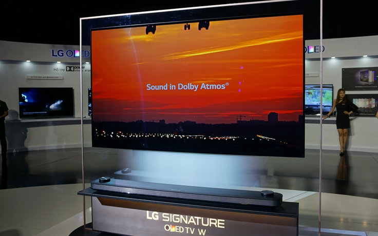 LG đem dòng TV OLED Signature W 'mỏng như tranh' về Việt Nam
