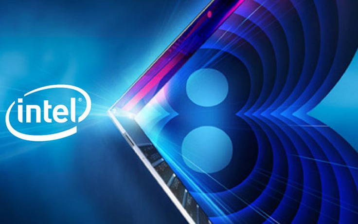 Intel công bố bộ xử lý Core thế hệ thứ 8 tăng 40% hiệu suất