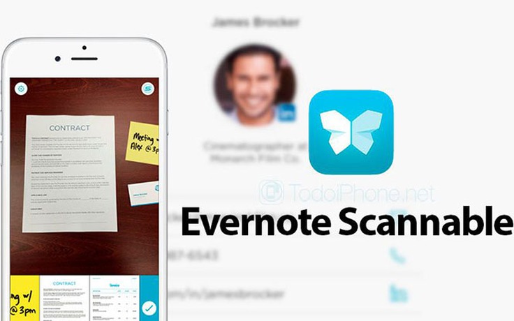 Biến iPhone thành máy quét tài liệu miễn phí
