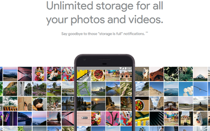 Google vén màn chính sách lưu trữ cho Pixel và Pixel XL