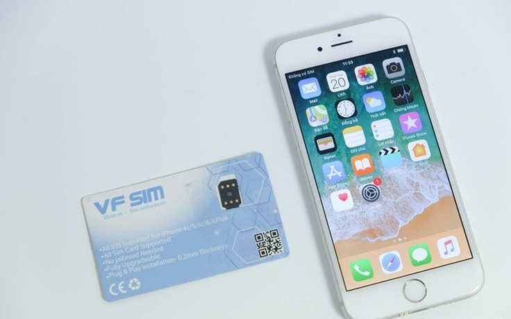 iPhone khóa mạng tại Việt Nam 'hồi sinh' nhờ SIM ghép mới