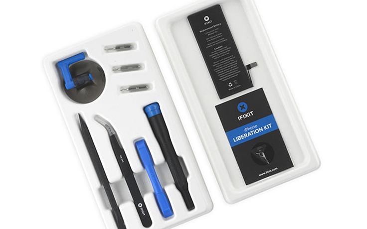 iFixit giảm giá tất cả bộ dụng cụ thay thế pin iPhone