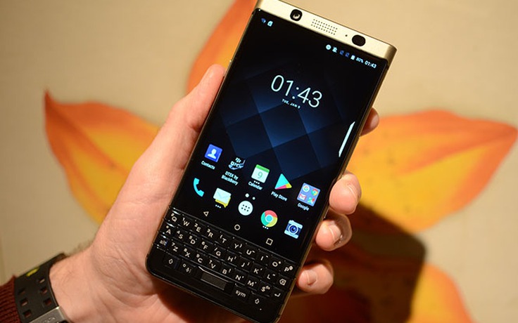 BlackBerry KEYone phiên bản đồng ra mắt