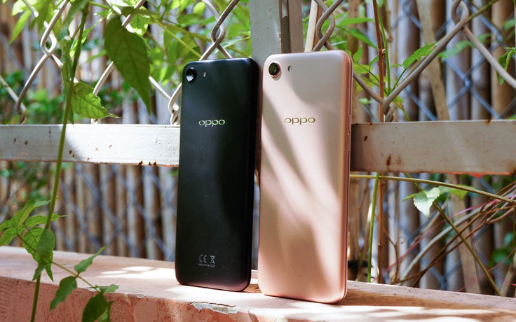 Cận cảnh smartphone Oppo A83 màn hình tràn viền