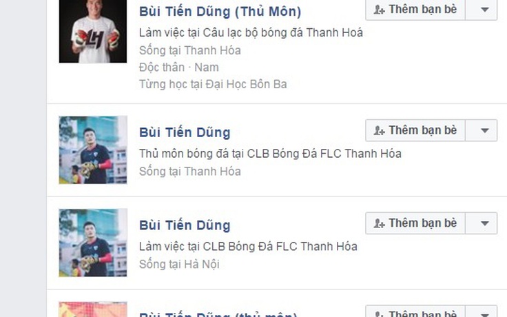 Xuất hiện hàng loạt tài khoản Facebook giả mạo HLV và cầu thủ U.23 Việt Nam