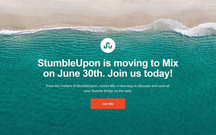 Mạng xã hội StumbleUpon ngừng hoạt động sau 16 năm