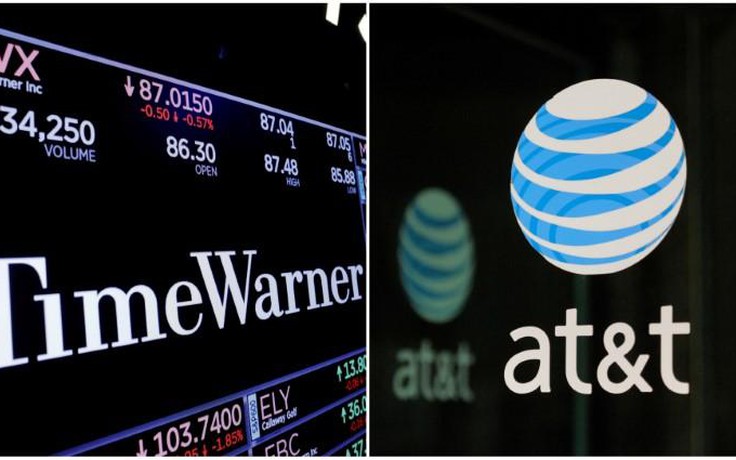 AT&T được tòa án chấp thuận mua Time Warner