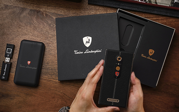 Smartphone siêu sang Alpha One của Tonino Lamborghini xuất hiện tại Việt Nam