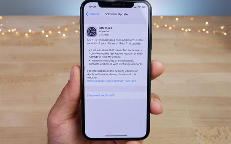 Apple phát hành iOS 11.4.1 với tính năng chống bẻ khóa iPhone