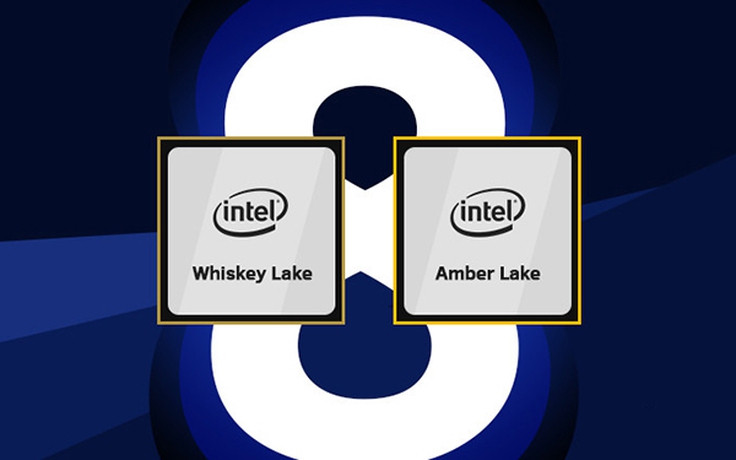 Intel công bố chip di động Amber Lake và Whiskey Lake