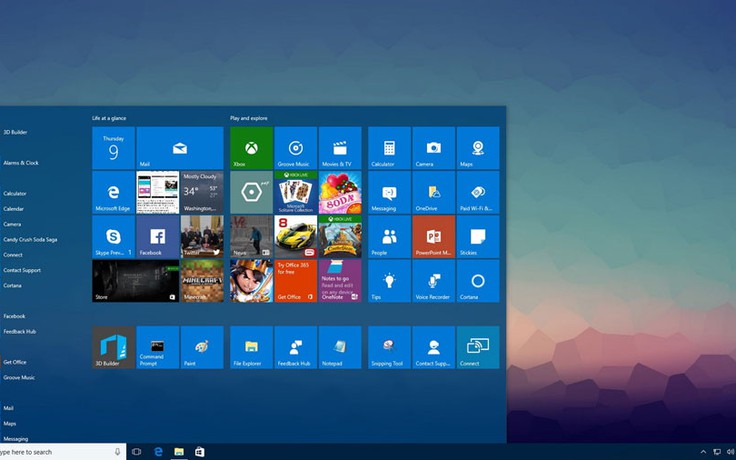 Bản cập nhật Win 10 sẽ cho phép xóa nhiều ứng dụng cài đặt sẵn