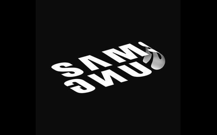 Samsung uốn cong logo hãng, 'bật mí' smartphone màn hình gập