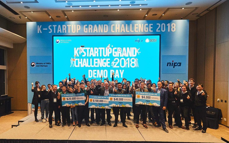 Ứng dụng XTayPro giành giải ở đấu trường startup tại Hàn Quốc