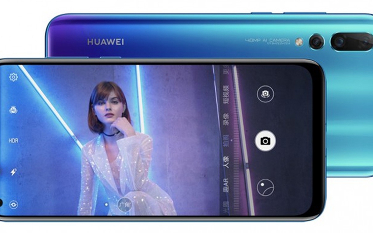 Huawei trình làng smartphone dùng camera selfie 25 MP ẩn trong màn hình