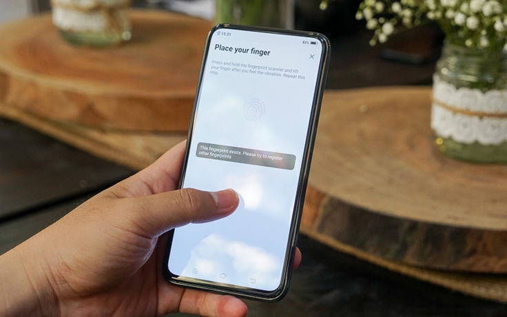 Vivo trình diễn ý tưởng smartphone cảm ứng vân tay dưới màn hình hoàn toàn