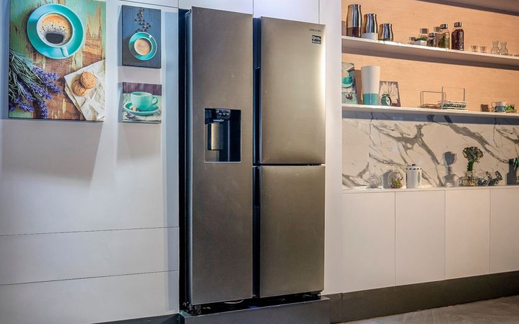 Samsung ra mắt tủ lạnh Side by Side RS5000 tăng khả năng lưu trữ