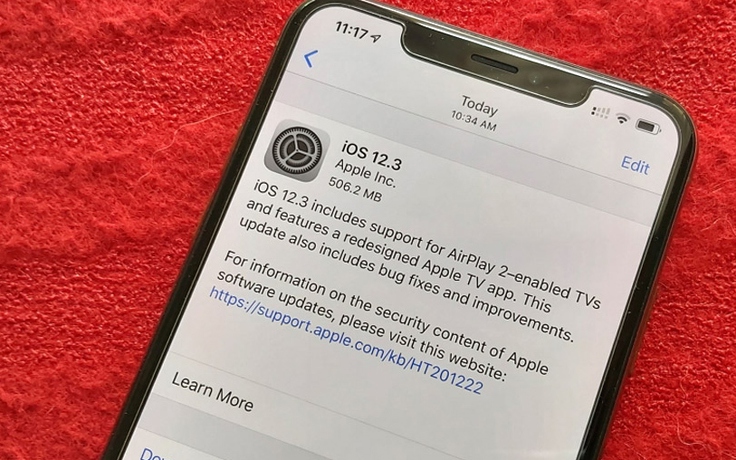 Apple tung phiên bản iOS 12.3, cải tiến thiết bị iOS