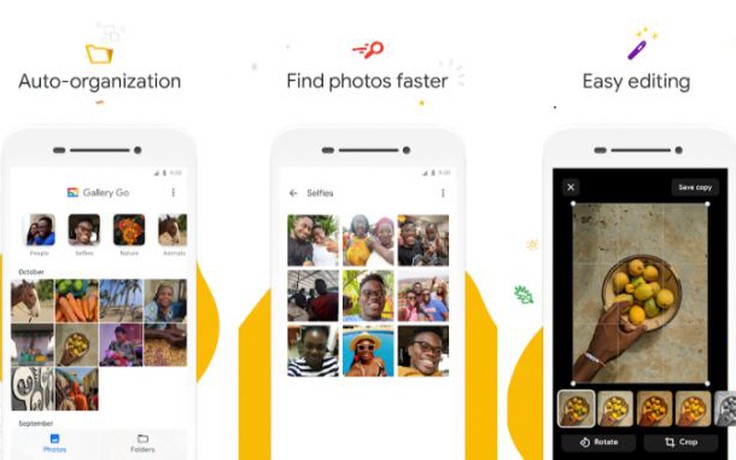 Google công bố ứng dụng hình ảnh Gallery Go chạy mượt cả với kết nối kém