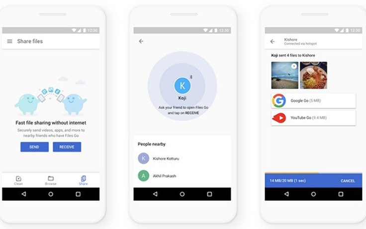 Google tăng sức mạnh cho Files bằng một loạt cải tiến