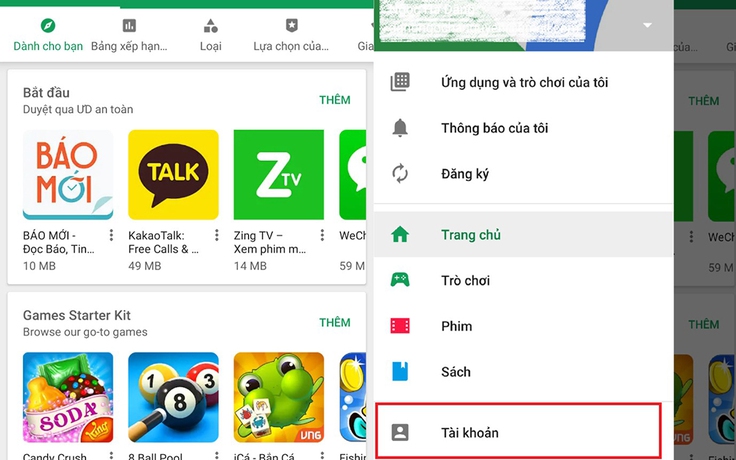 Google đang 'hỗ trợ' thanh toán mua vật phẩm cho game bài, game lậu