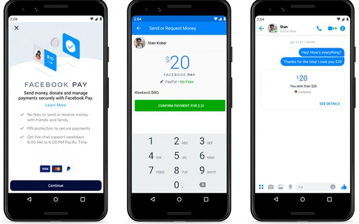 Facebook Pay ra mắt tại Mỹ