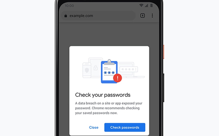 Google Chrome sẽ cảnh báo nếu thông tin tài khoản bị đánh cắp