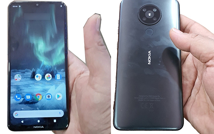 Hình ảnh thật của mẫu máy Nokia 5.2 bị rò rỉ