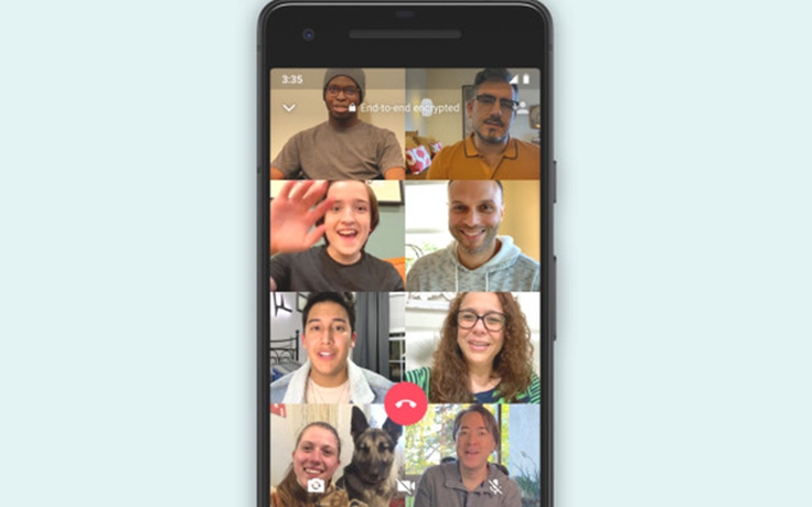 Cách thực hiện cuộc gọi video nhóm trong WhatsApp với tối đa 8 người