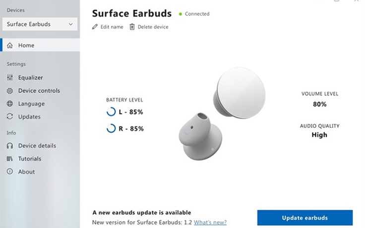Microsoft ra ứng dụng quản lý Headphones và Earbuds