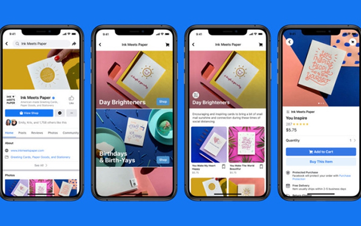 Facebook Shops ra mắt trợ giúp doanh nghiệp nhỏ