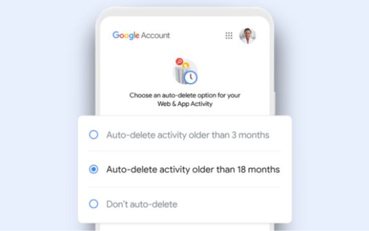 Google sẽ tự động xóa dữ liệu web của người dùng mới sau 18 tháng