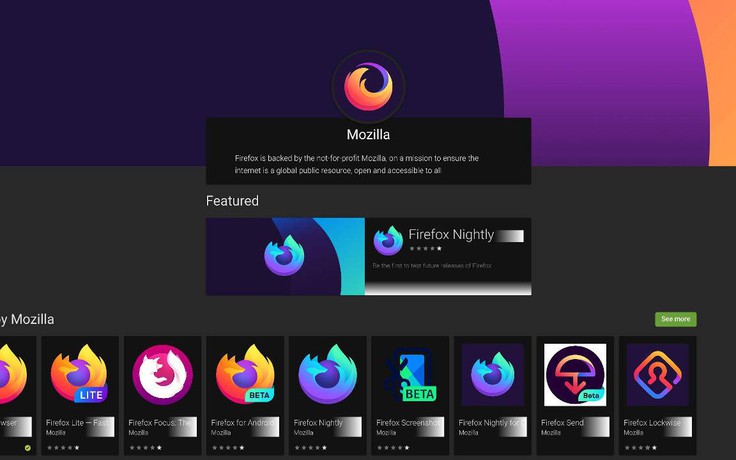 Firefox Android loại bỏ phiên bản Nightly