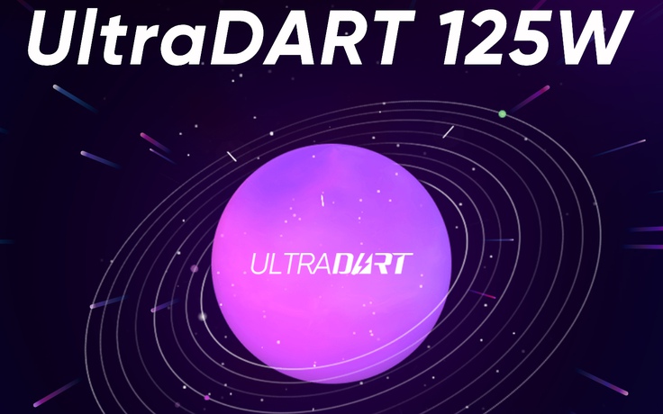 Realme ra mắt công nghệ sạc nhanh UltraDART 125W