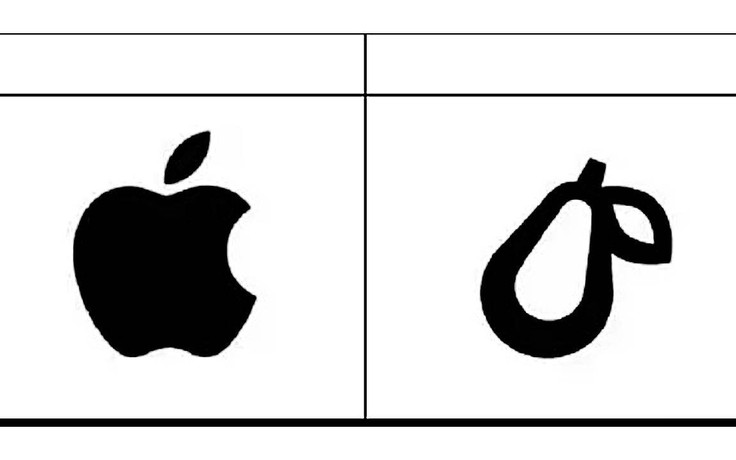 Apple kiện logo quả lê của ứng dụng bữa ăn