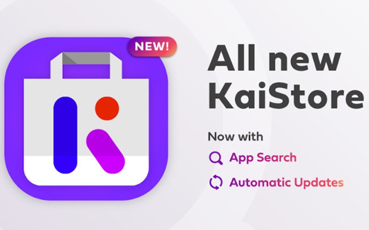 KaiStore có chức năng tìm kiếm và cập nhật tự động